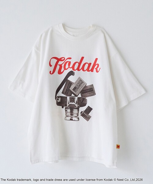 tシャツ 「Kodak/コダック」プリント ショートスリーブTシャツ メンズ 