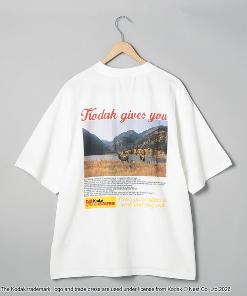 tシャツ 「Kodak/コダック」プリント ショートスリーブTシャツ メンズ