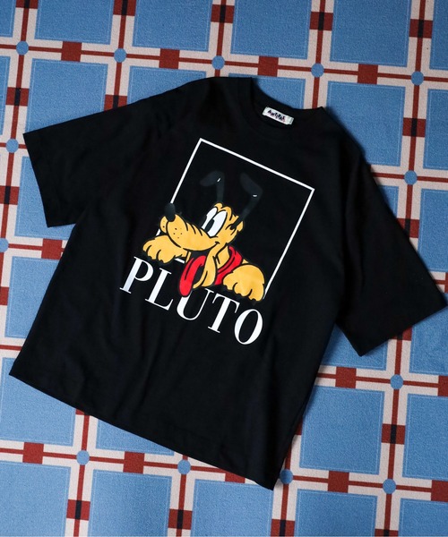 Disney（ディズニー） tシャツ ミッキーマウス プリントBIGTEE