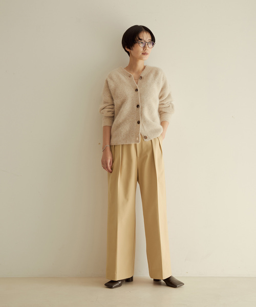 「SALON adam et rope'」 パンツ S チャコールグレー レディース_画像8