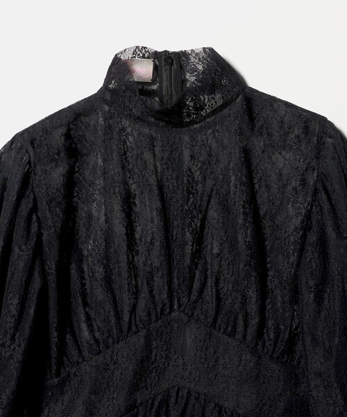 ブラウス シャツ 「VIVIANO」レース ブラウス レディースの画像