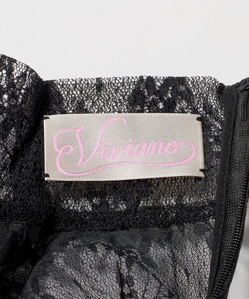 ブラウス シャツ 「VIVIANO」レース ブラウス レディースの画像