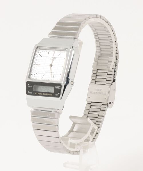 CASIO（カシオ） アナログ腕時計 FREE シルバー メンズ : ZOZOTOWN