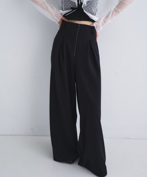 CODE A パンツ zip wide pants レディース : ZOZOTOWN Yahoo!店 - 通販
