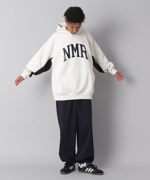 「NUMERALS」 プルオーバーパーカー MEDIUM カーキ メンズ_画像6
