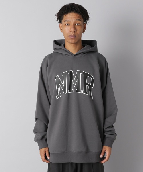 「NUMERALS」 プルオーバーパーカー MEDIUM カーキ メンズ_画像9