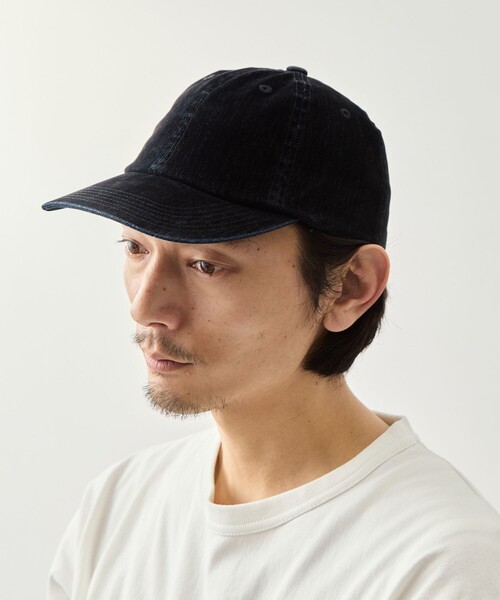 美品キジマタカユキ×エディフィス ナイロン 6パネルキャップ　ストラップループ付 KIJIMA TAKAYUKI（キジマタカユキ） キャップ 帽子 「KIJIMA TAKAYUKI