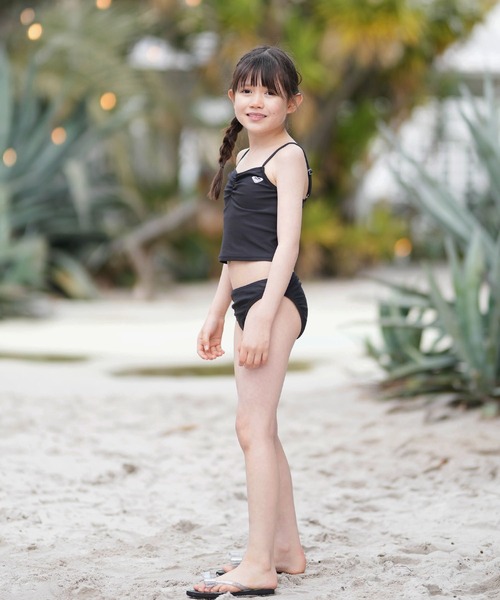 ROXY（ロキシー） 水着 水着 4点セット キッズ ジュニア 子供 水陸両用