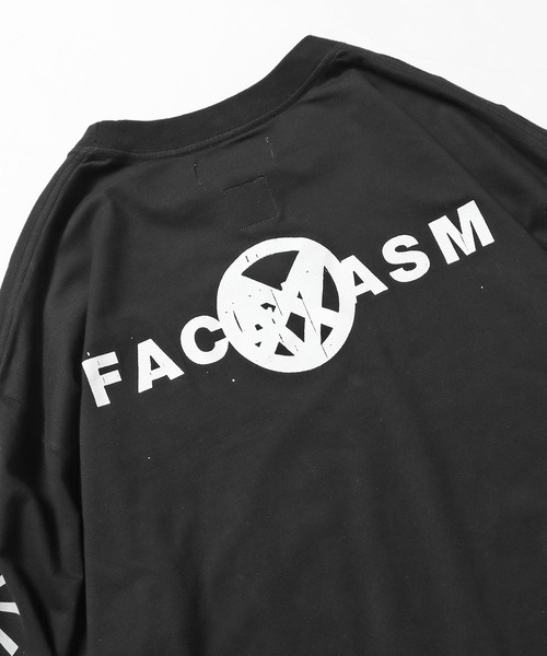 FACETASM（ファセッタズム） 長袖Tシャツ 4 ブラック メンズ 