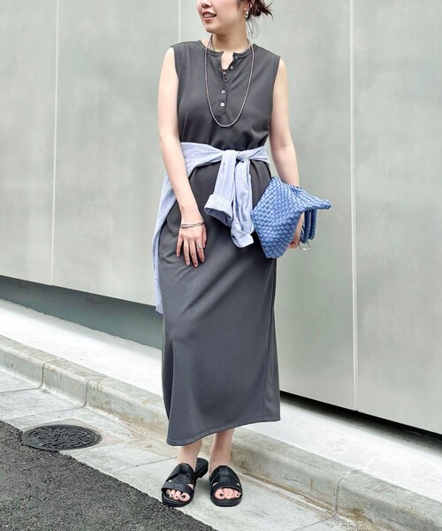 NOLLEY'S ワンピース【カットリボンワンピース】 NOLLEY'S（ノーリーズ） uvカット ワンピース 「アンサンブル対応