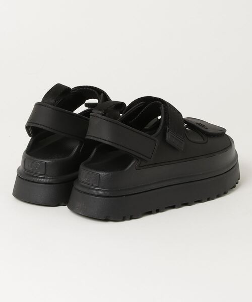 「UGG」 フラットサンダル 8 ブラック レディース_画像2