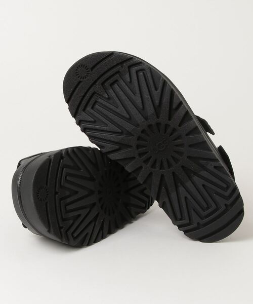 「UGG」 フラットサンダル 8 ブラック レディース_画像3
