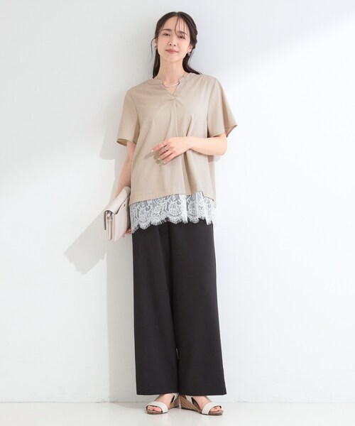 SHOO・LA・RUE（シューラルー） ブラウス シャツ 半袖 「S-LL/洗濯機可