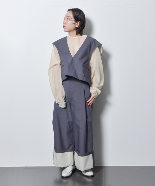 「CITYSHOP」 長袖ブラウス FREE ブラック レディース_画像7