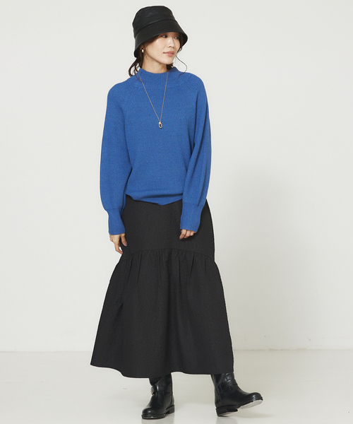 「abahouse mavie」 ロングスカート 38 ライム レディース_画像9