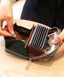 ミニ 二つ折り 二つ折り財布 財布 「本革」お...の詳細画像2