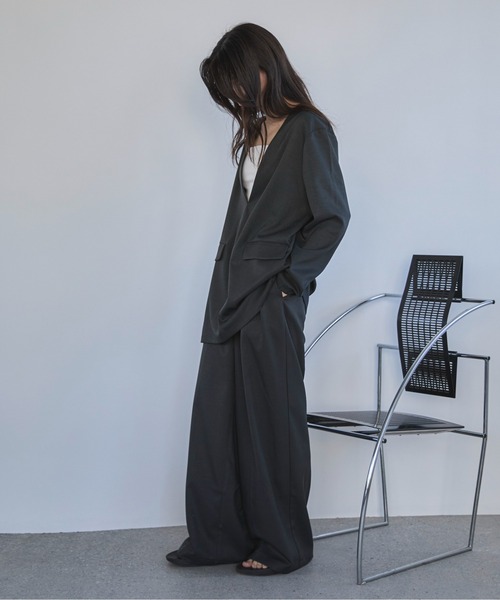 「feepur」 長袖ブラウス MEDIUM ブラック レディース_画像3