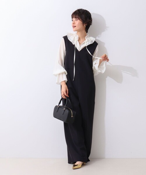 「NOLLEY'S Sophi」 長袖ブラウス 38 ブラック レディース_画像3