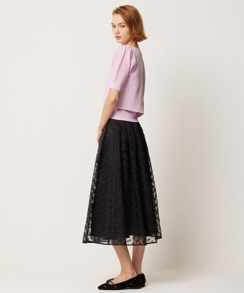 「TOCCA」 ニットカーディガン SMALL ブルー レディース_画像6
