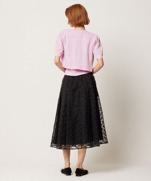 「TOCCA」 ニットカーディガン SMALL ブルー レディース_画像7