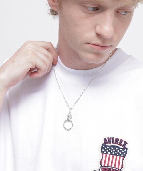 AVIREX チェーンネックレス シルバー　L AVIREX（アヴィレックス） ネックレス 「AVIREX by J.H.M CO.，LTD