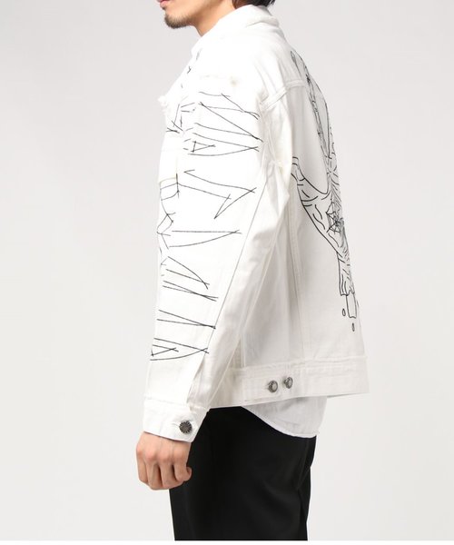 デニムジャケット gジャン TATTED HACULLA DENIM JACKET/デニムジャケット メンズ レディースの画像