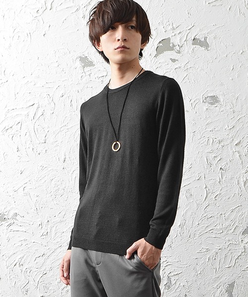 ニット カシミアタッチクルーニット ウォッシャブル メンズセーター 洗えるニット Zozotown Paypayモール店 通販 Paypayモール