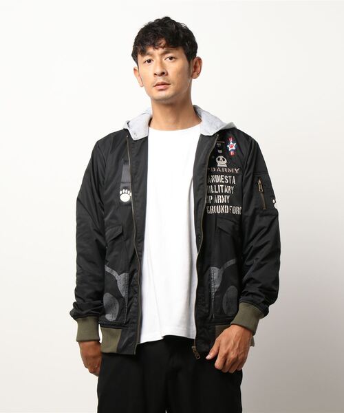 お得品質保証 ジャケット MA-1 (M2) ZOZOTOWN PayPayモール店 - 通販 - PayPayモール MA-1 熊猫空挺部隊 総合1位