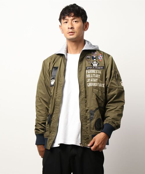 お得品質保証 ジャケット MA-1 (M2) ZOZOTOWN PayPayモール店 - 通販 - PayPayモール MA-1 熊猫空挺部隊 総合1位