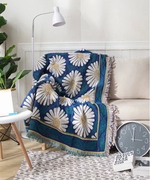 フラワーガーデニン ブランケット garden flower blanket - L size - – TRICK HOLIC