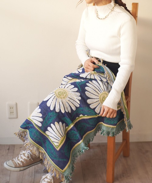 Port ブランケット フラワー タッセル # : ZOZOTOWN Yahoo!店