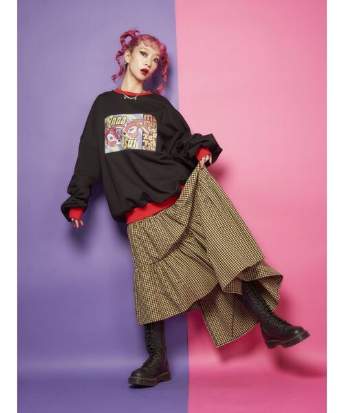 jouetie（ジュエティ） スウェット ANNA SUI KOZIKトリムプルオーバー 