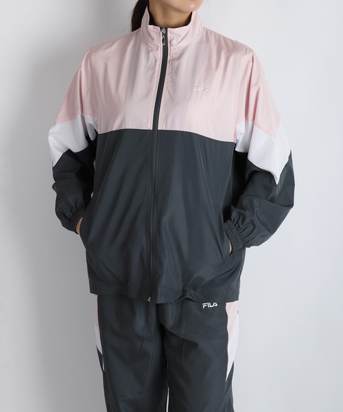 フィラレディースジャケット FILA（フィラ） ブルゾン ジャンバー 裏メッシュ デュスポ生地