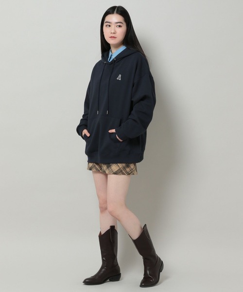パーカー 「UNISEX」ALAND／スモールロゴフーディー(ウラケ) 2184076 レディース ALAND パーカー 「UNISEX」ALAND／スモールロゴフーディー