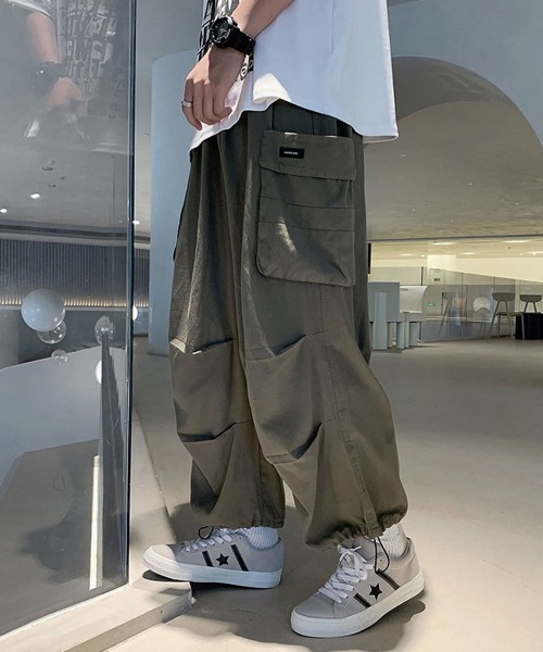 NEW GENTLEMAN カーゴパンツ マーべリック ワイドストレート