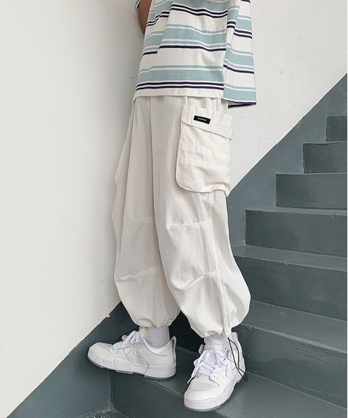 NEW GENTLEMAN カーゴパンツ マーべリック ワイドストレート