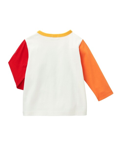 HOT BISCUITS tシャツ カラフルロゴ 長袖Tシャツ キッズ 子供服 男の子