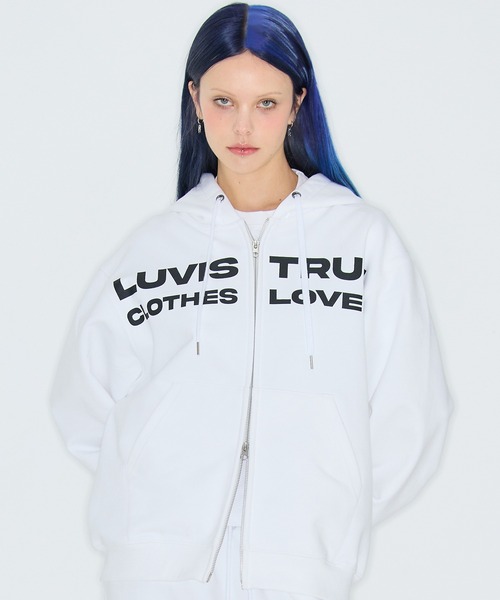 LUVISTRUE パーカー BASIC HOOD ZIP UP レディース : ZOZOTOWN Yahoo 