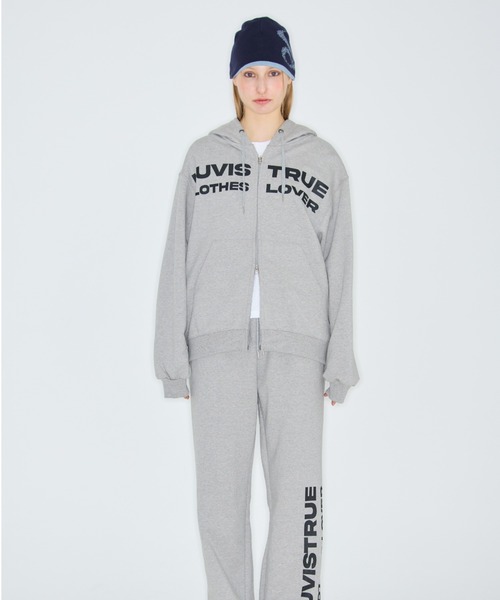 LUVISTRUE パーカー BASIC HOOD ZIP UP レディース : ZOZOTOWN Yahoo