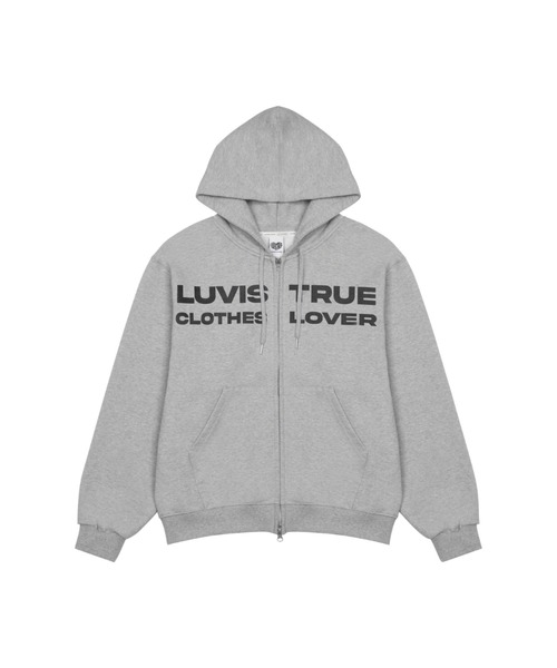 LUVISTRUE パーカー BASIC HOOD ZIP UP レディース : ZOZOTOWN Yahoo