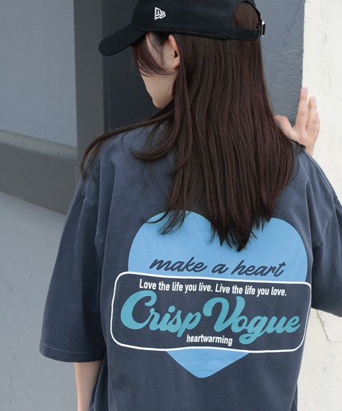 tシャツ 「0」ハート グラデーションプリント ＆ グラフィック
