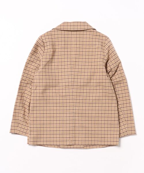 ベビー Rylee＋Cru”DOUBLE BREASTED BLAZER || AUTUMN PLAIDの画像