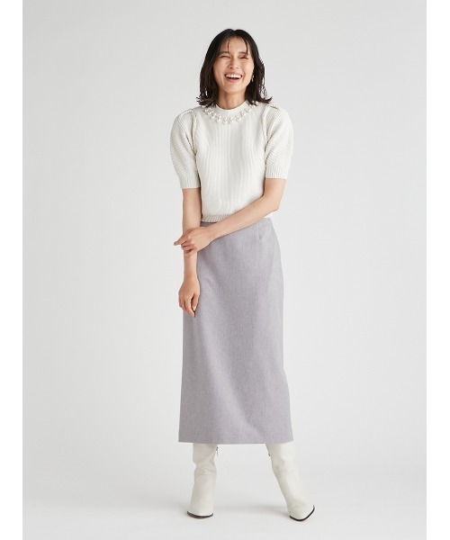 CELFORD」 半袖ニット 36 グレー レディース : 82368506 : ZOZOTOWN  