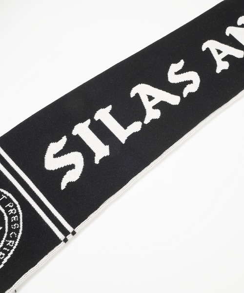 新品未使用sublations FOOTBALL SCARF ASH BLACK KASURI JACQUARD FOOTBALL SCARF .10【ASH BLACK】 – SUBLATIONS