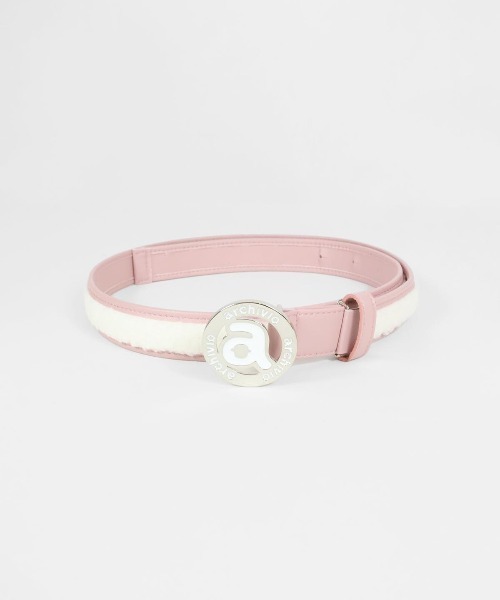 50％OFFセール！アルチビオ archivio ゴルフ 2024秋冬新作 レディース パイピングボアベルト archivio（アルチビオ） ベルト 「LADIES」パイピングボアベルト「2024