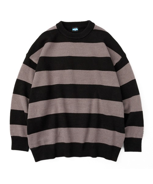 KAVU（カブー） セーター ニット Border Knit/ボーダーニット メンズ
