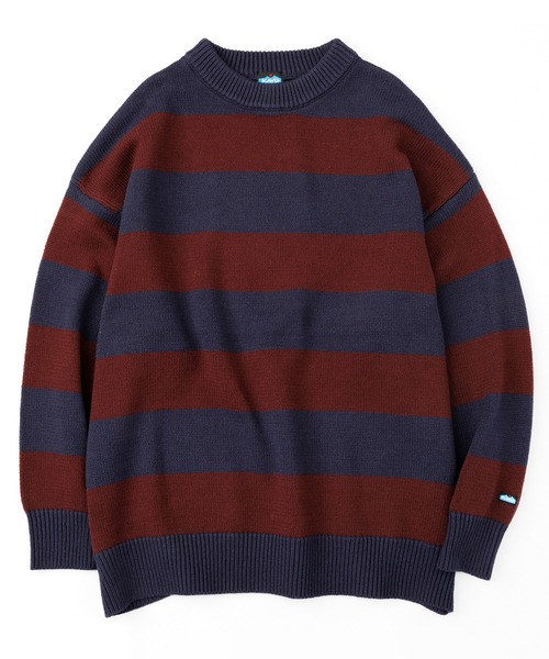 KAVU（カブー） セーター ニット Border Knit/ボーダーニット メンズ