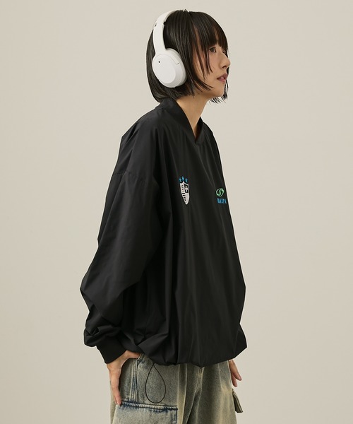 Snap club トレーナー スウェット 「Snap club」ダブルロゴ刺繍