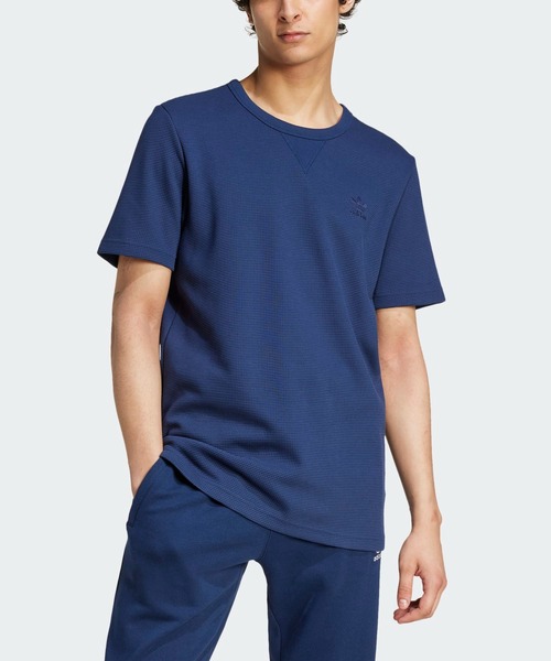 tシャツ トレフォイル エッセンシャルズ ワッフル半袖Tシャツ / アディダスオリジナルス adidas Originals メンズ レディース | adidas