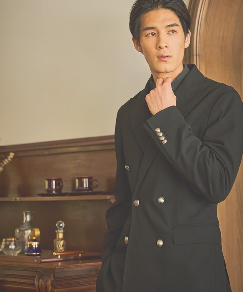 Salon de GW テーラードジャケット XL GLOBAL WORK ジャケット テーラードジャケット Wブレスト